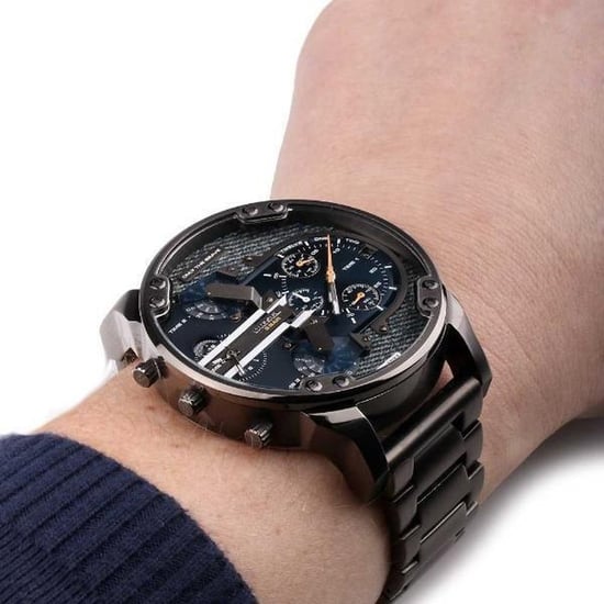 Diesel DZ7331 Mr Daddy 2.0 Gunmetal Stainless Steel Men's Watch