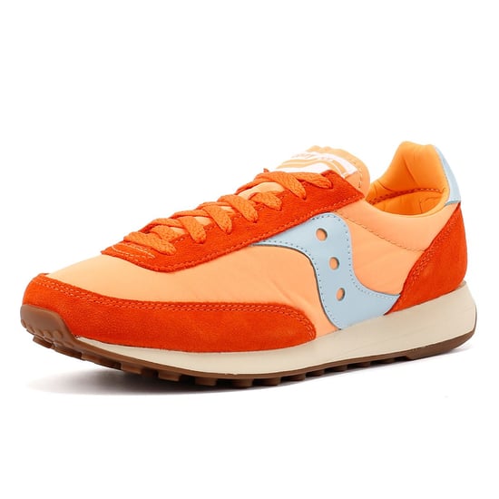 Saucony Trainer 80 Orange/Sky Trainers - Image 3