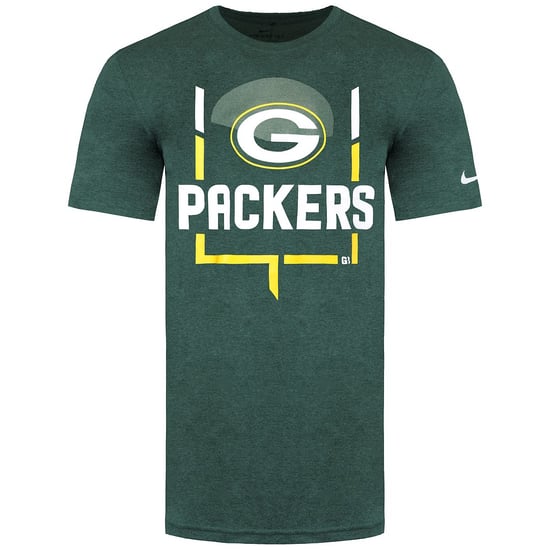 Nike NFL Green Bay Packers Legend Goal Post Heren Groen T-Shirt - Image 1