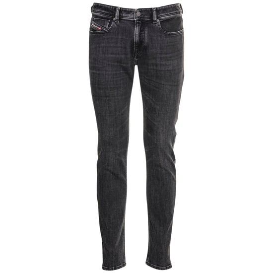 Diesel Sleenker Dark Grey Denim Jeans - Image 1