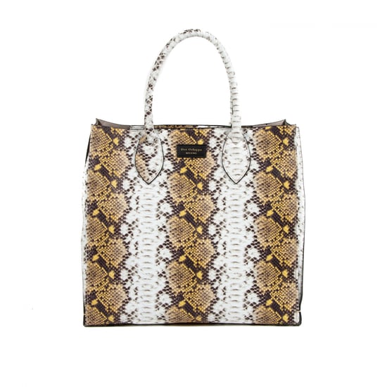 Dee Ocleppo Womens Holdall Tote DC207 PITONE GIALLO