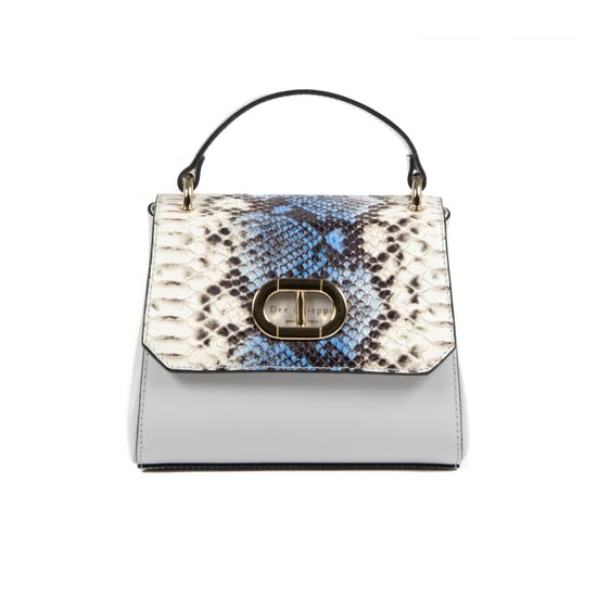 Dee Ocleppo Womens Portofino Crossbody N862 RUGA PITONE BLUE