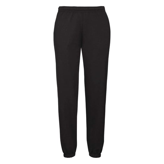 Fruit Of The Loom Heren Premium 70/30 Elastische Joggingbroek /Joggingsbroek (Zwart) - Image 1