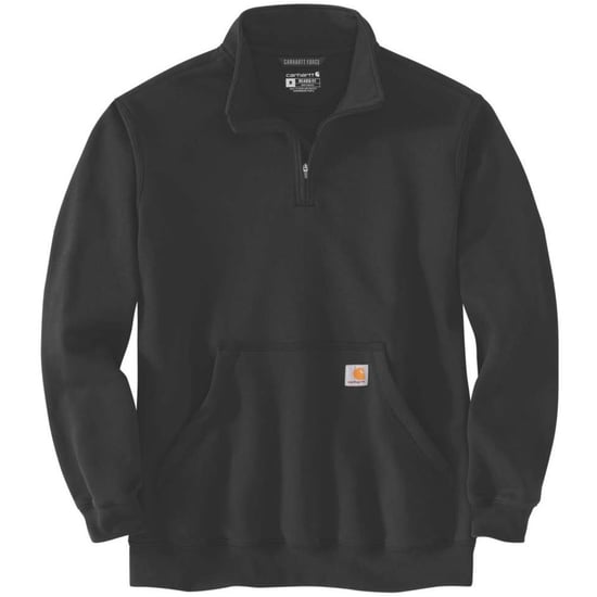 Carhartt Mens Quarter Zip Loose Fit Mock Neck Sweatshirt