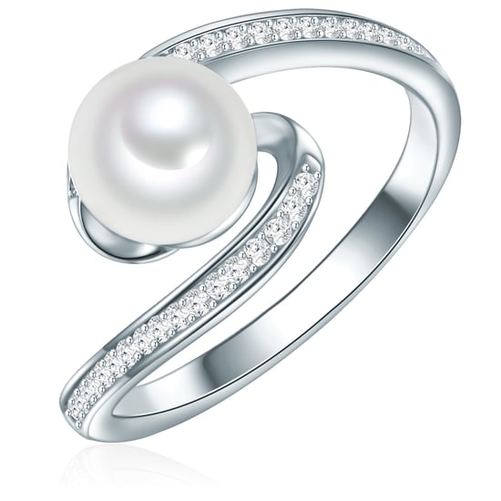 Valero Pearls Female Sterling Silver Ring