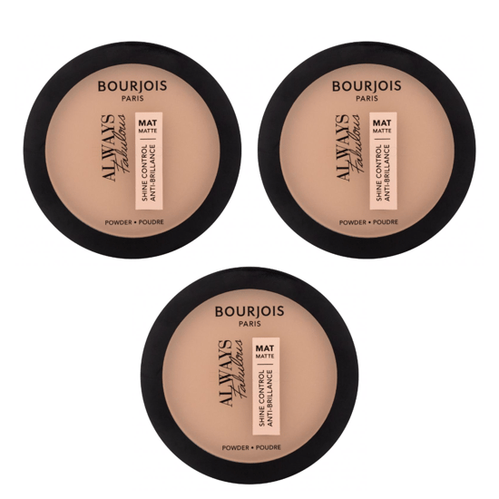 Bourjois Always Fabulous Shine Control Matte Powder 10g - 410 Golden Beige - Image 1