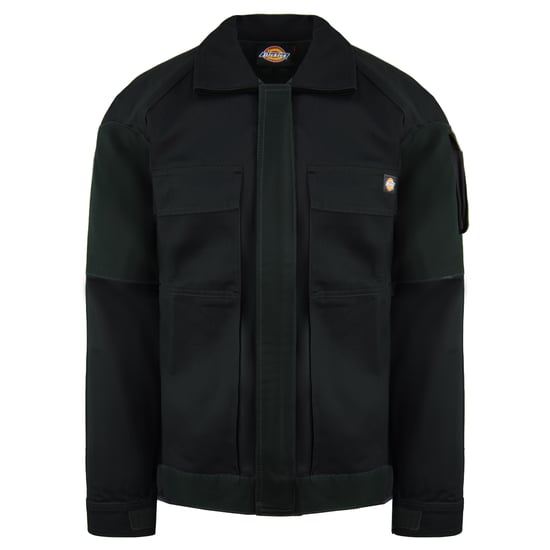 Dickies Grafter Duo Tone Mens Black Work Wear Jacket - Image 1