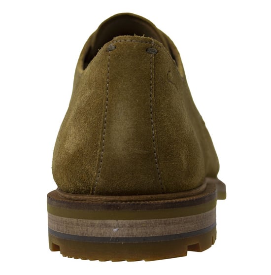 Clarks Foxwell Hall Mens Dark Sand Shoes