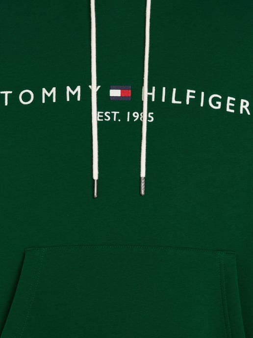 Tommy Hilfiger Hoodies Logo Hoodie Green - Image 6