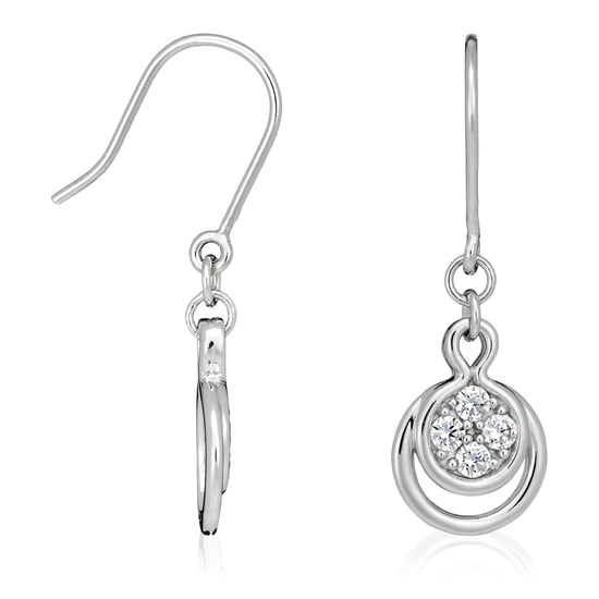 Orphelia Dames 925 Sterling Zilveren Oorhangers - Zilver ZO-5119 - Image 3