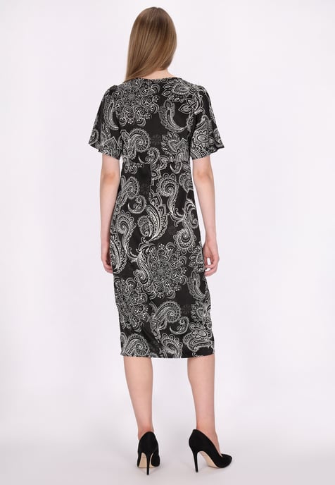 Dreimaster Dress women black white - Image 4
