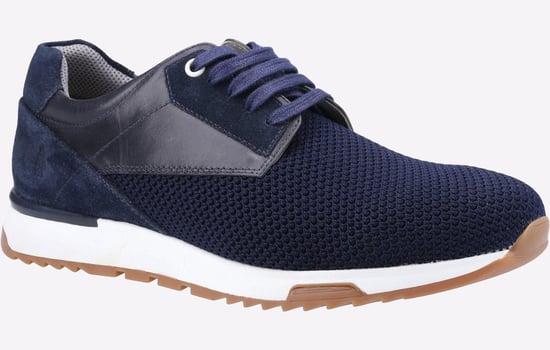 Hush Puppies MEMORY FOAM Simon Trainers Mens