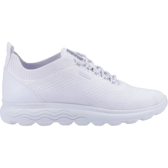 Geox D Spherica A Leren Witte Sneakers Voor Dames - Image 6