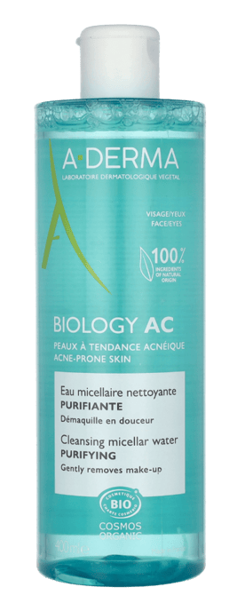 A-Derma Biology AC Purifying Cleansing Micellar Water400 ml. - Image 1