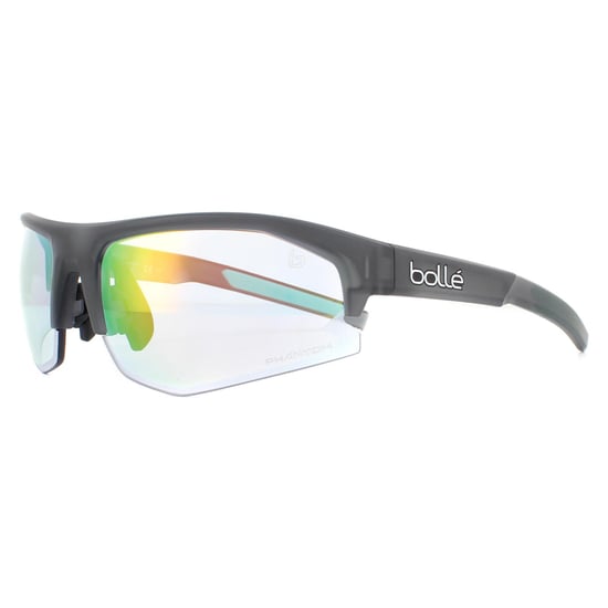 Bolle Sunglasses Bolt 2.0 BS004004 Matte Black Crystal Phantom Clear Green Photochromic - Image 2