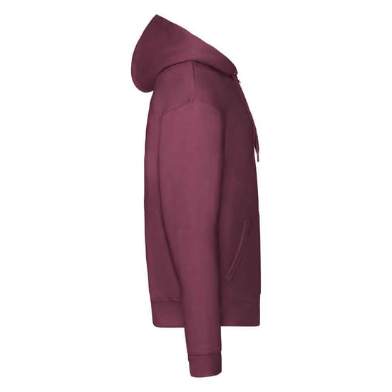 Fruit of the Loom Unisex Adult Premium Full Zip Hoodie (Bourgondië) - Image 3