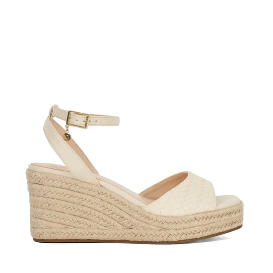 Dune Ladies Kerries - Raffia Wedge Sandals - Image 2