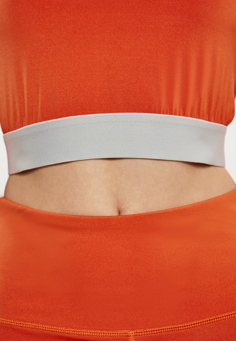 Mymo Longsleeve Dames oranje - Image 5