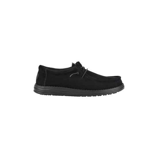 HEYDUDE Wally Suede Heren Zwart Bootschoenen - Image 5