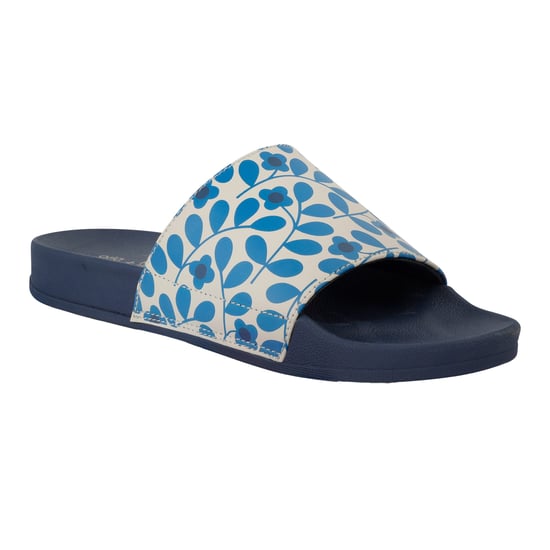 Regatta Dames/Dames Orla Kiely Jasmine Bloem Sliders (Blauw) - Image 3