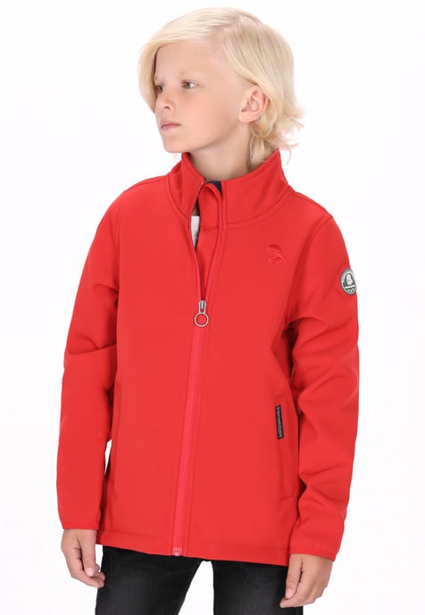 Schmuddelwedda softshell jacket red - Image 3