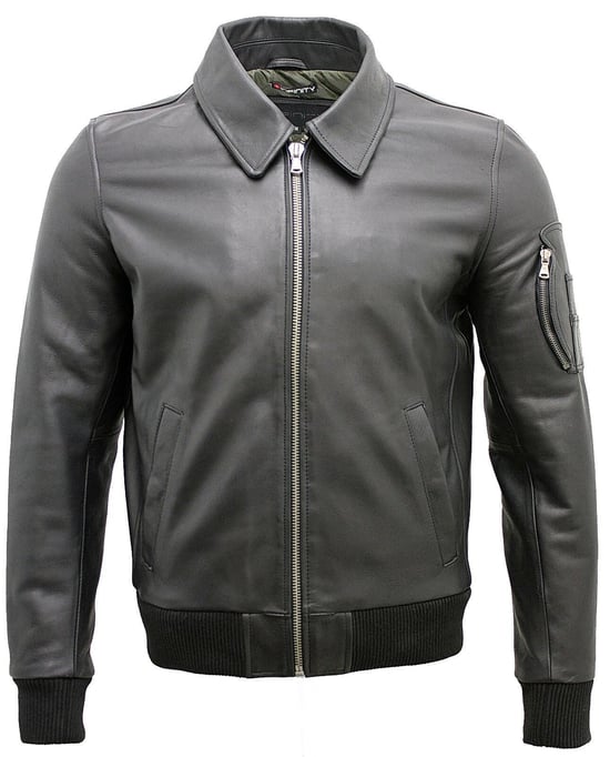 Cowhide Airline Leather A2 US Airforce Bomber Jacket