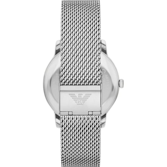 Emporio Armani Minimalist Herrklocka Silver AR11578 - Image 3