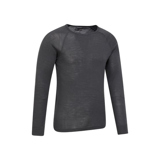 Mountain Warehouse Mens Merino Wool Thermal Top (Grey)
