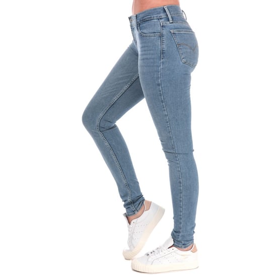 Women's Levis 710 Super Skinny Jeans in Light Blue