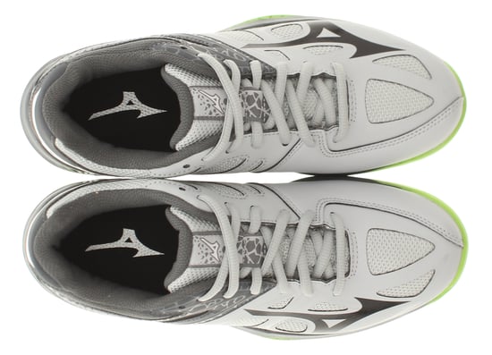Mizuno Junior Boys Trainers Lightning Star 25 JR Lace Up grey - Image 6