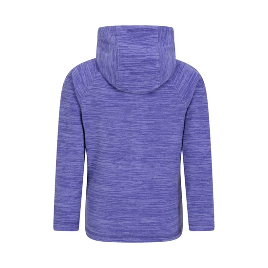 Mountain Warehouse Snowdonia II Full Zip Hoodie Kinderen/Kinderen (Paars) - Image 2