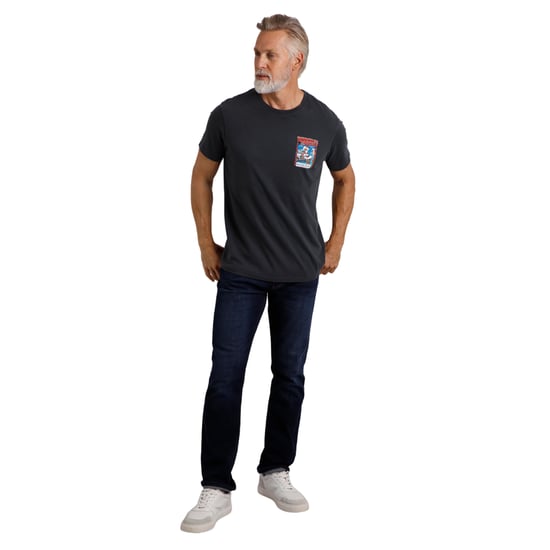 Weird Fish Heren Kwakzalver naar de toekomst RSPB Collaboration T-shirt (Marine) - Image 4