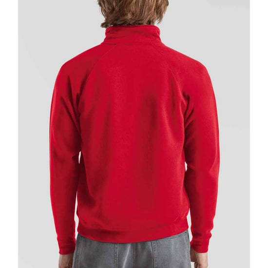 Fruit of the Loom Heren Premium Polycotton Sweatshirt (Rood) - Image 2