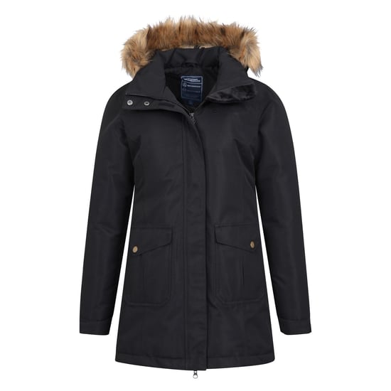 Mountain Warehouse Womens/Ladies Tarka II Long Padded Jacket (Black) - Image 3