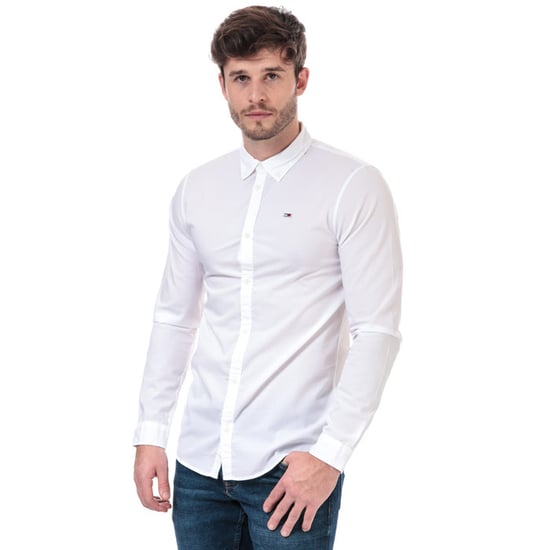Men's Tommy Hilfiger Light Poplin Shirt in White