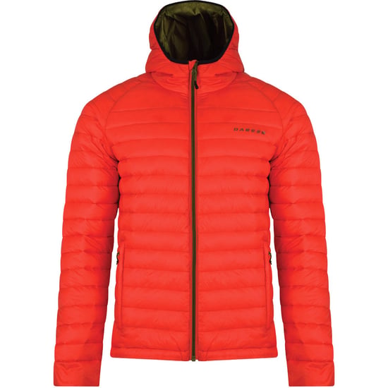 Dare 2b Mens Phasedown Water Repellant Hooded Nylon Down Jacket Top
