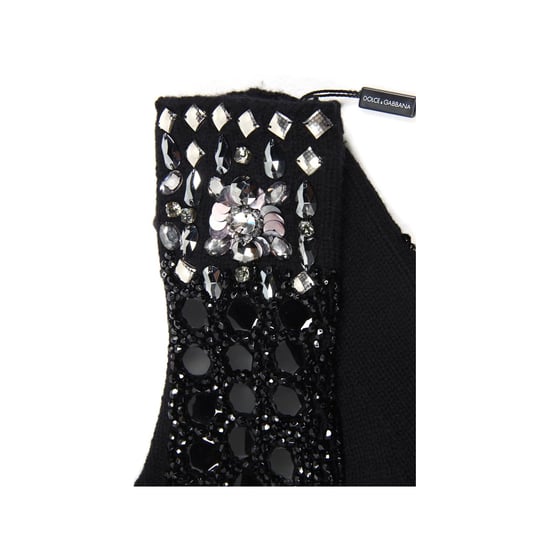 Dolce & Gabbana ladies fingerless jewel glove FIG34K F49CR S8434