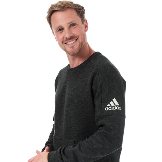 Men's adidas ID Stadium Crew Sweatshirt in Black - Image 6
