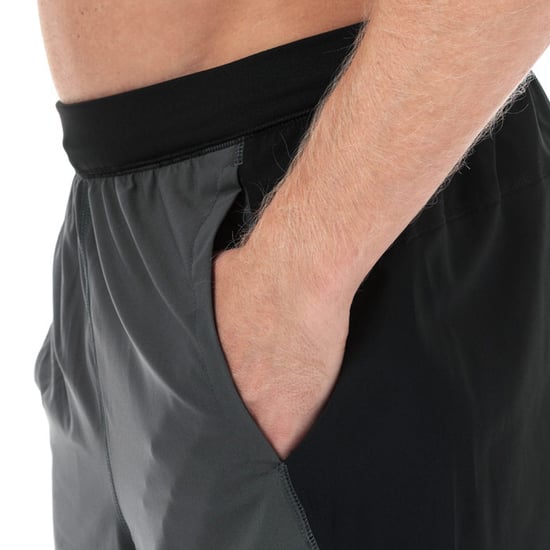 Men's adidas 4KRFT Woven 10 Inch Shorts in Black Grey - Image 5