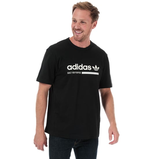 Men's adidas Originals Kaval T-Shirt in Black - Image 4