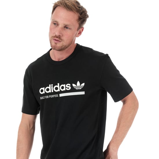 Men's adidas Originals Kaval T-Shirt in Black - Image 5