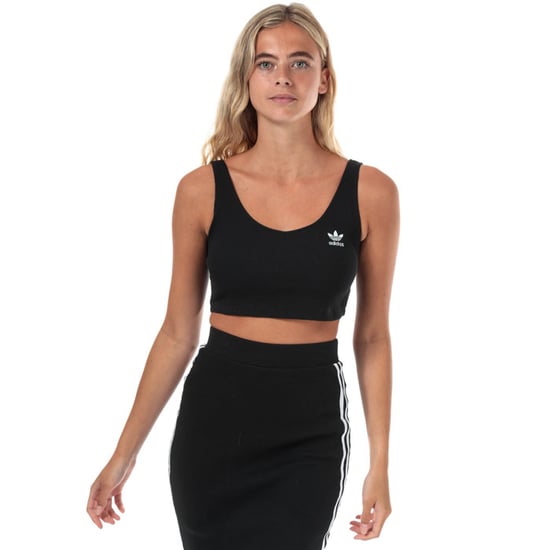 Women's adidas Originals Styling Complements Cropped Tank Top in Black