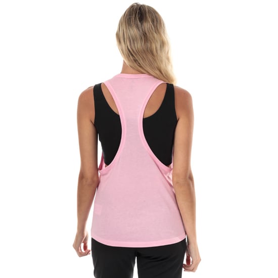 Women's adidas Racerback Cotton Tank in Pink - Image 2