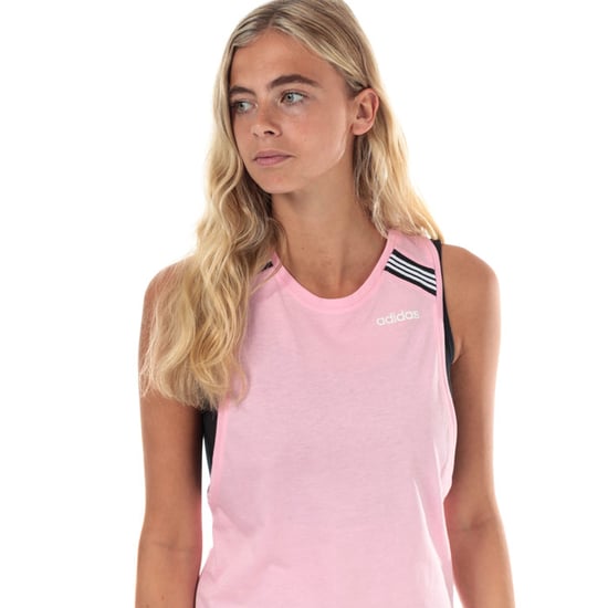Women's adidas Racerback Cotton Tank in Pink - Image 6