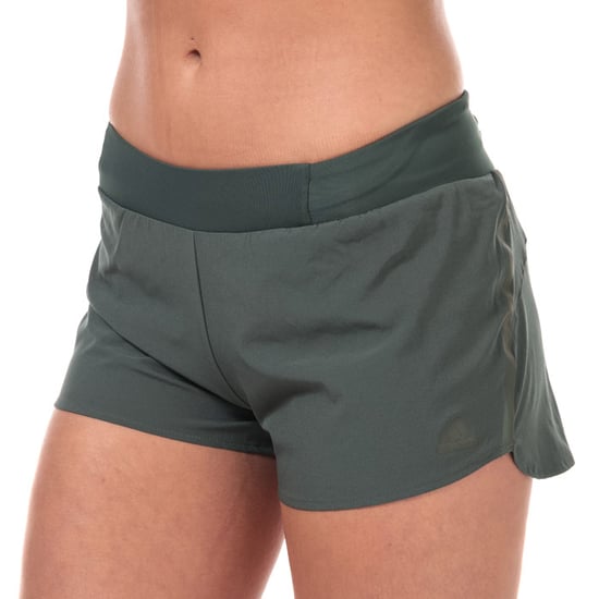 Women's adidas Supernova Saturday 3 Inch Shorts in olive - Image 1