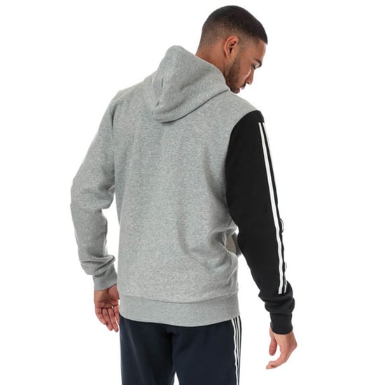Men's adidas Originals Sport ID PO M Hoody in Grey black - Image 2