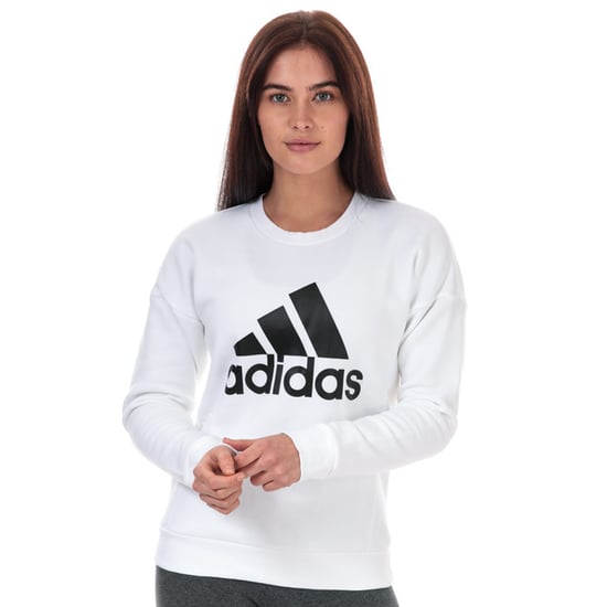 Women's adidas Must Haves Bos Crew Sweatshirt in White
