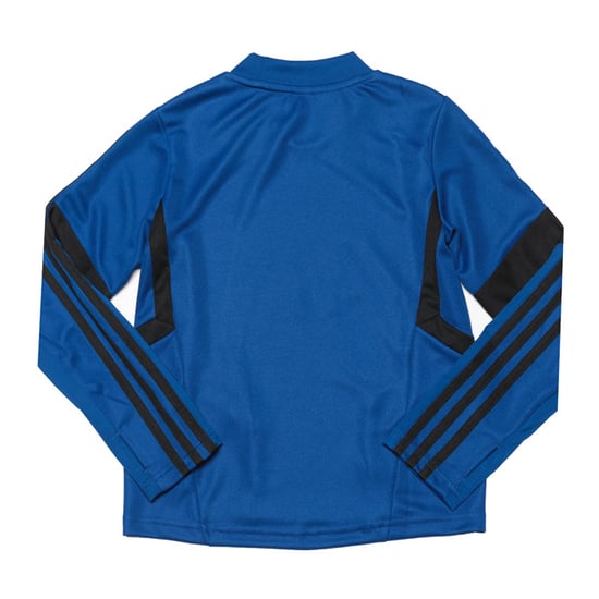 Boy's adidas Junior MUFC Training Top in Blue - Image 2
