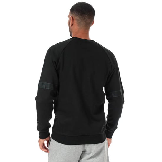 Men's adidas Originals TAN Heavy Crew Sweatshirt in Black