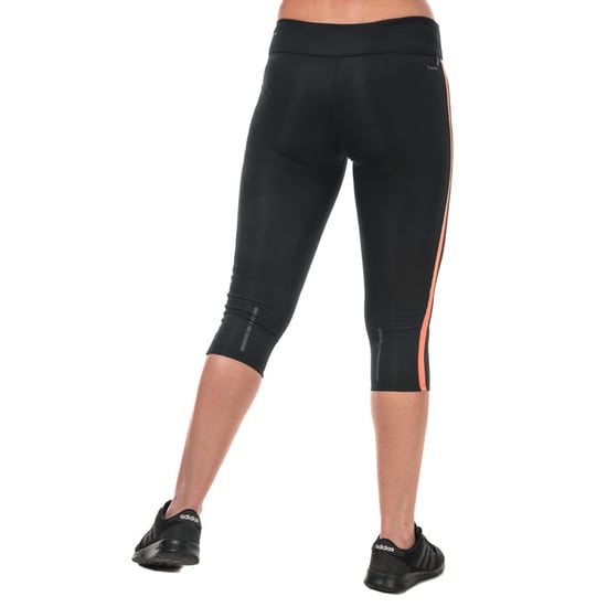 Women's adidas Own The Run 3 Quarter Leggings in Black - Image 2
